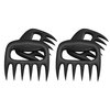 1947Kitchen Professional Meat Chicken Pulling And Shredding Claws, Black, 2PK TI-2MSGC-BLA-2PK